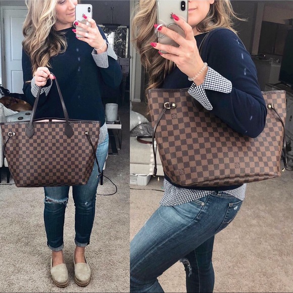 Louis Vuitton Handbags - ❗️SOLD❗️2018 LV rose ballerine Neverfull MM